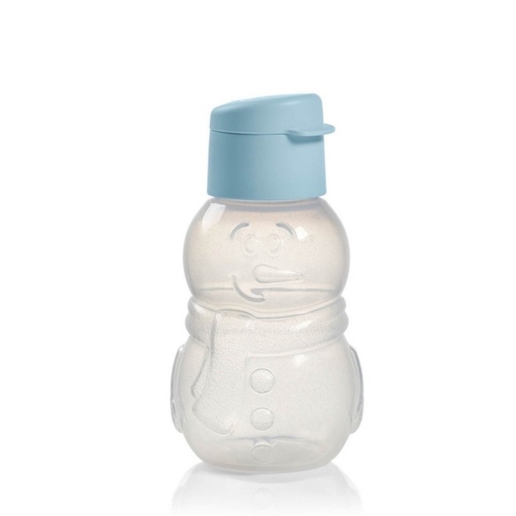 Tupperware Other - Set of 5 Tupperware Kids Snowman Eco Water Bottle